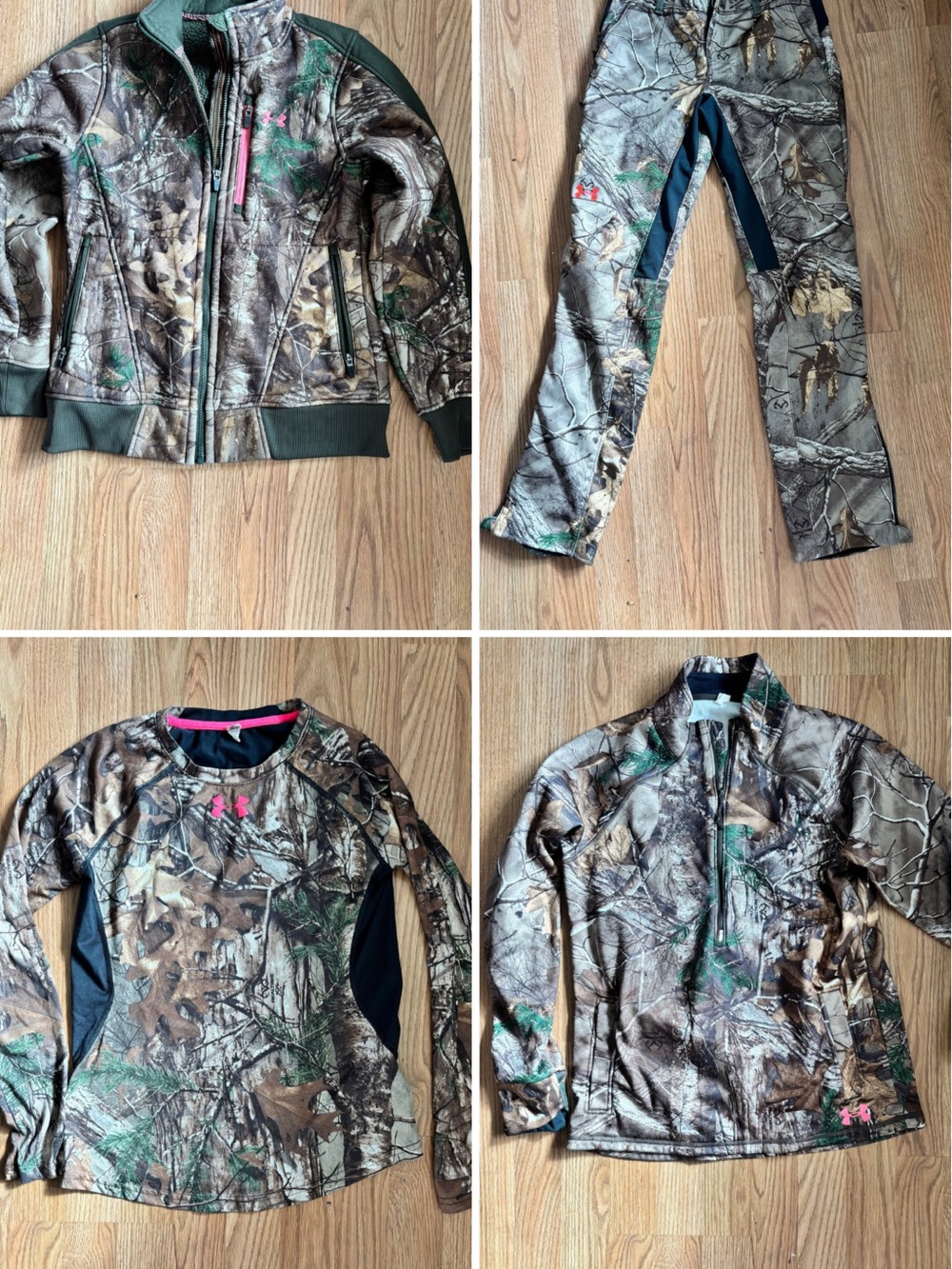 Under Armour Women’s Camo Set with Pink Accents